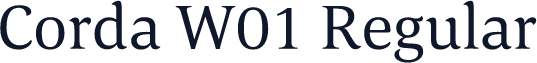 Corda W01 Regular