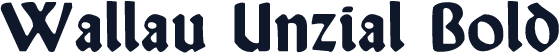 Wallau Unzial Bold