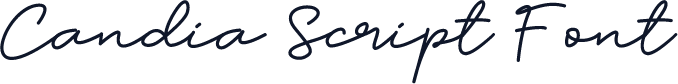 Candia Script Font