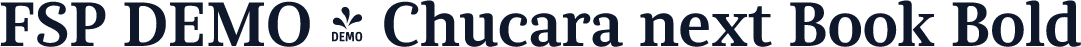 FSP DEMO - Chucara next Book Bold