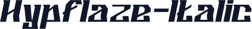 Hypflaze-Italic