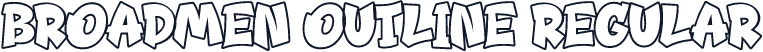 Broadmen Outline Regular