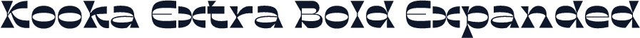 Kooka Extra Bold Expanded