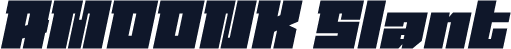 AMOONK Slant