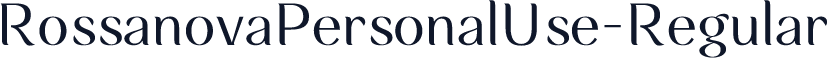 RossanovaPersonalUse-Regular