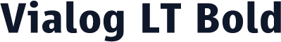 Vialog LT Bold