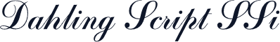 Dahling Script SSi