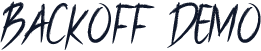 Backoff Demo