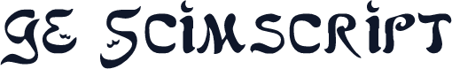 GE Scimscript