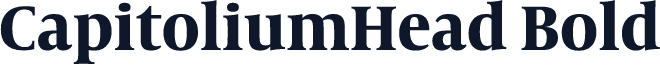 CapitoliumHead Bold