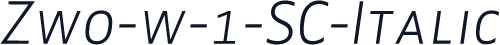 Zwo-w-1-SC-Italic