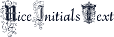 NiceInitialsText