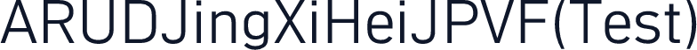 ARUDJingXiHeiJPVF(Test)
