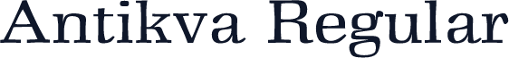Antikva Regular