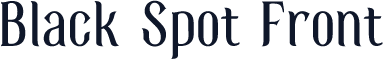 Black Spot Front