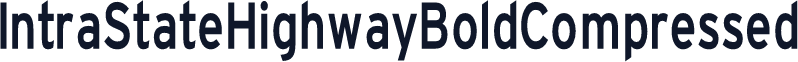 IntraStateHighwayBoldCompressed