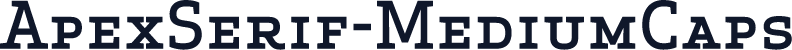 ApexSerif-MediumCaps