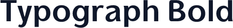 Typograph Bold