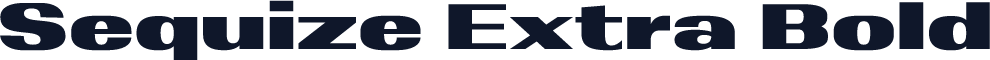Sequize Extra Bold