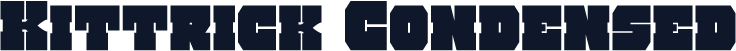 Kittrick Condensed
