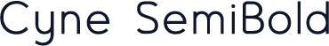 Cyne SemiBold