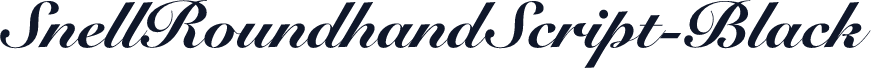 SnellRoundhandScript-Black