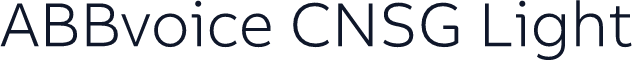 ABBvoice CNSG Light