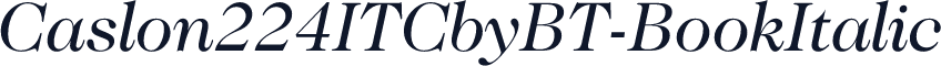 Caslon224ITCbyBT-BookItalic