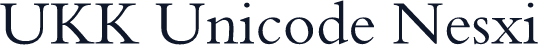 UKK Unicode Nesxi