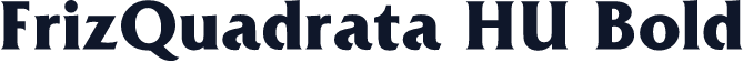 FrizQuadrata HU Bold