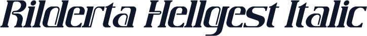 Rilderta Hellgest Italic