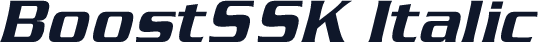BoostSSK Italic