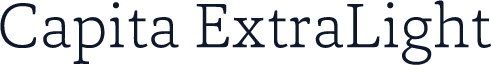 Capita ExtraLight