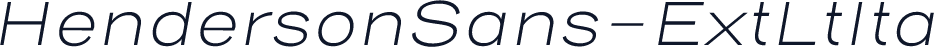 HendersonSans-ExtLtIta