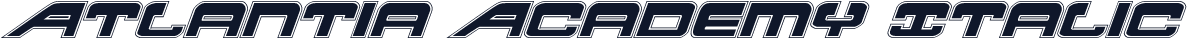 Atlantia Academy Italic
