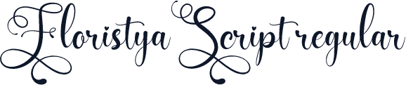 Floristya Script regular