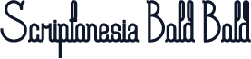 Scriptonesia Bold Bold