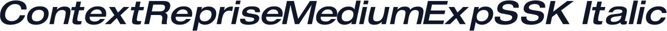 ContextRepriseMediumExpSSK Italic