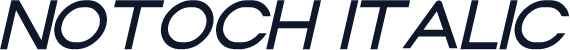 NOTOCH Italic
