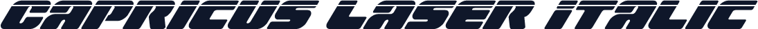Capricus Laser Italic