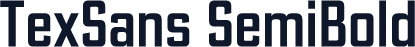 TexSans SemiBold
