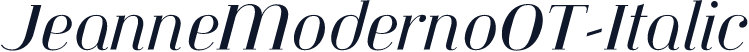 JeanneModernoOT-Italic