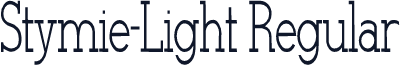 Stymie-Light Regular