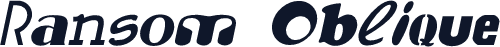 Ransom Oblique