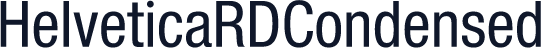 HelveticaRDCondensed