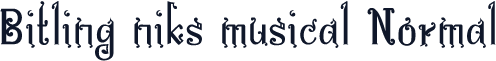 Bitling niks musical Normal