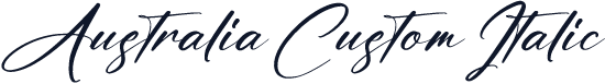 Australia Custom Italic