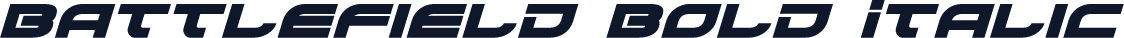 Battlefield Bold Italic