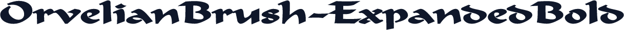 OrvelianBrush-ExpandedBold