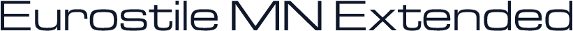 Eurostile MN Extended